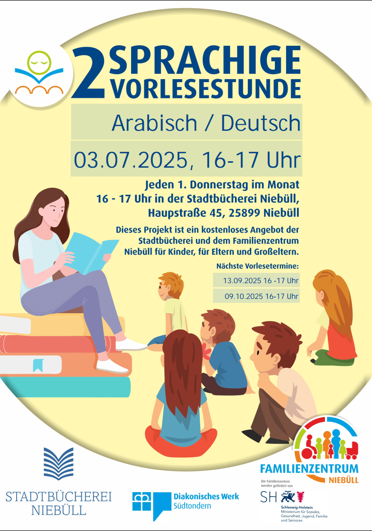 Vorlesestunde-Plakat